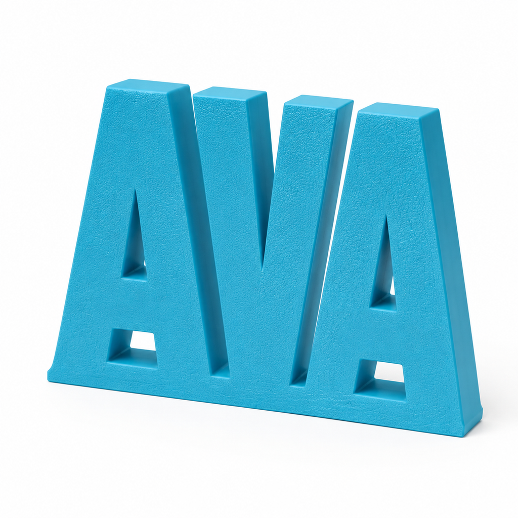 Customizable Name Stand