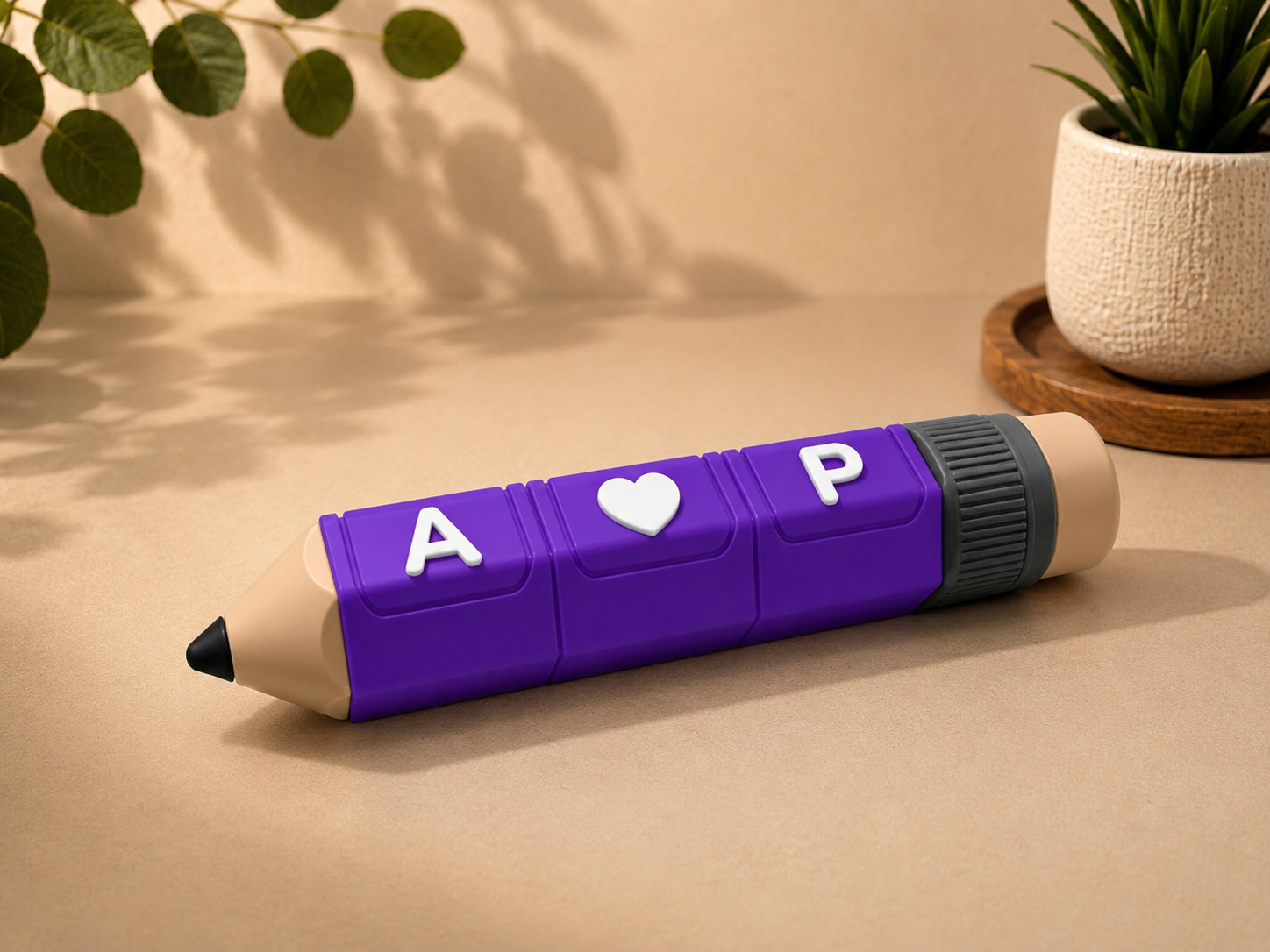 Personalized Pencil Clicker Fidget – Up to 8 Characters