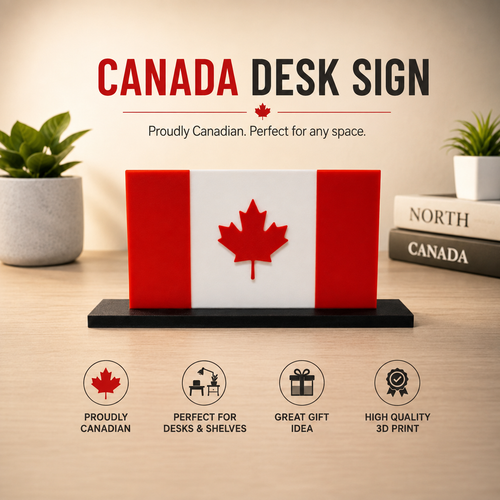 Canada Desk Sign square product thumbnail