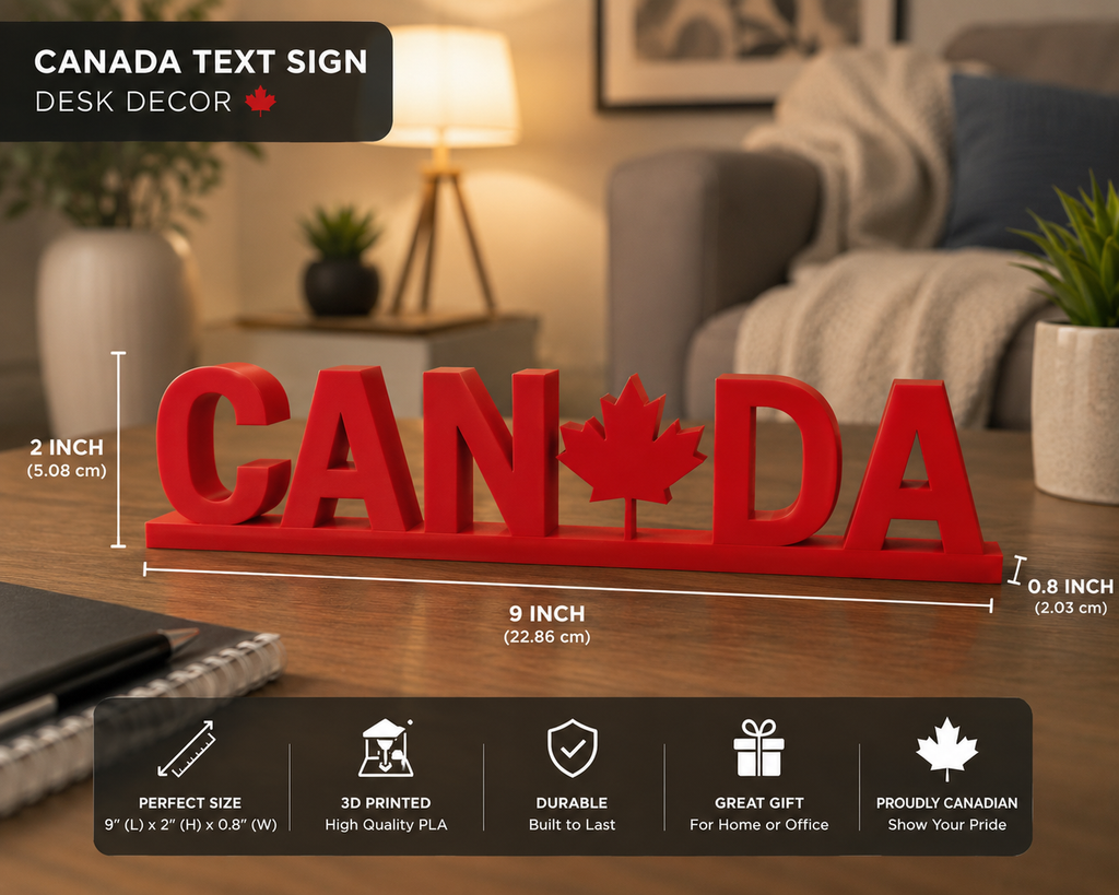 Canada Text Sign