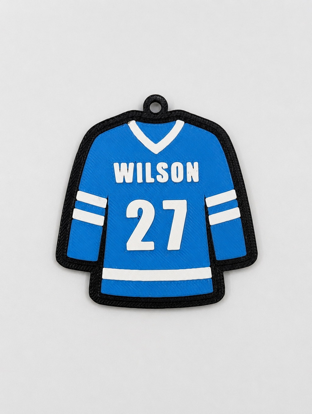 Hockey Jersey Tags Keychain