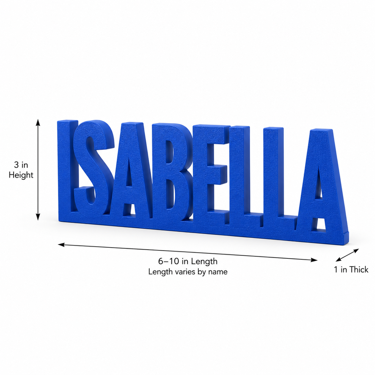 Customizable Name Stand