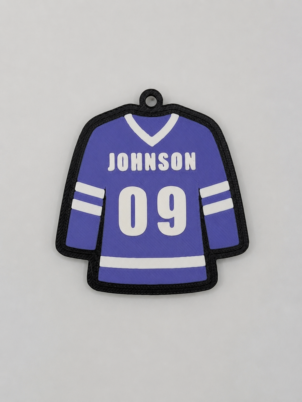 Hockey Jersey Tags Keychain
