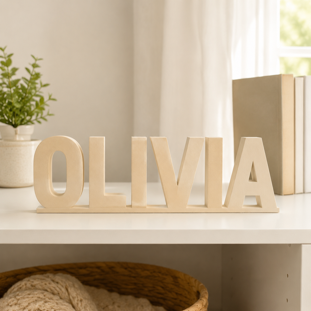 Customizable Name Stand
